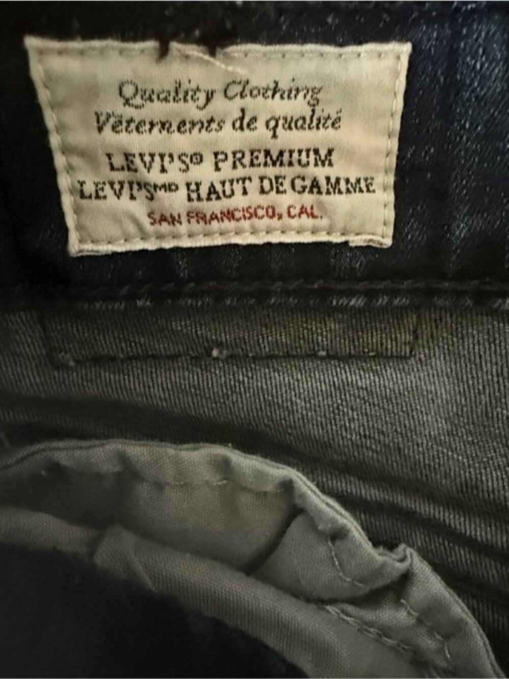 Levi’s Mile High Skinny Jeans Dark Wash High Rise Stretch Women’s Size 29 - Picture 6 of 8